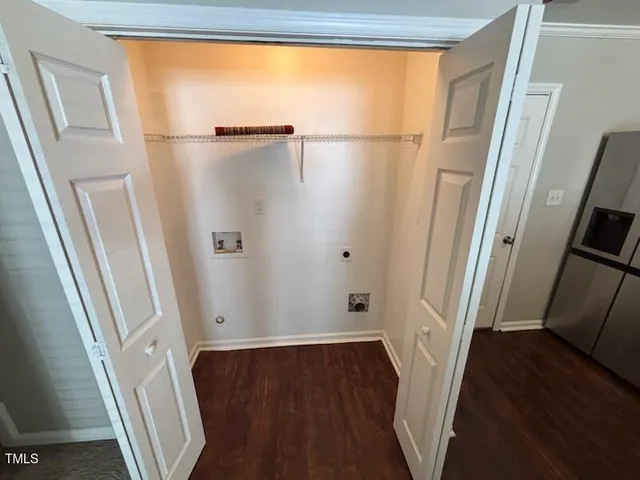 a view of front door