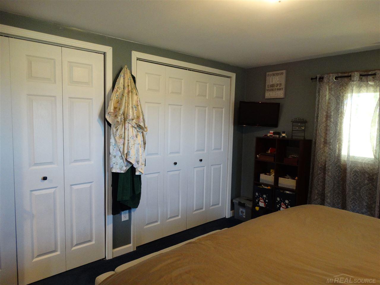 32010 Weber Road Richmond, MI 48062 - Photo 27 of 45 Bedroom 1 Double Closets
