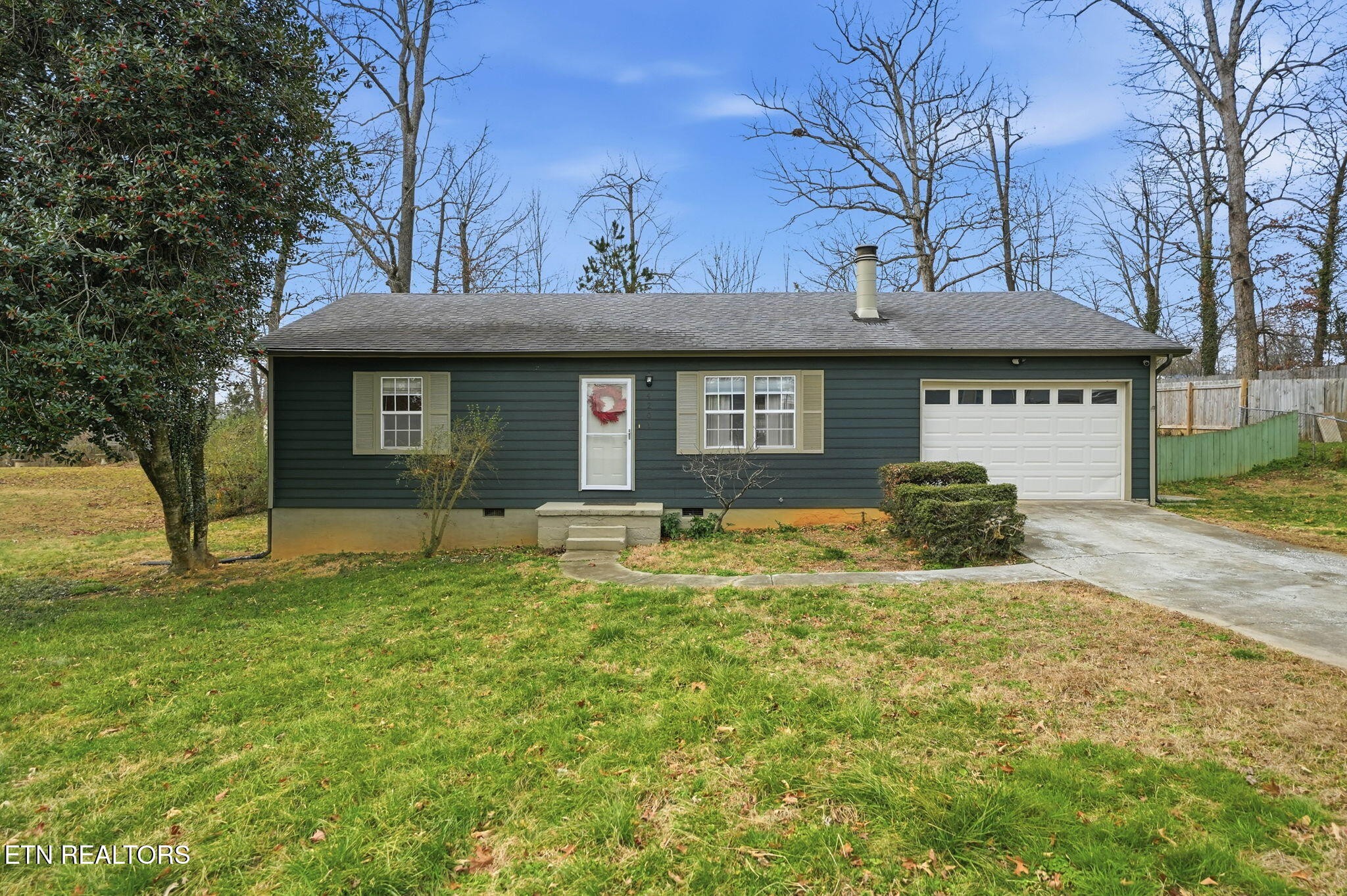 a house view with a sitting space