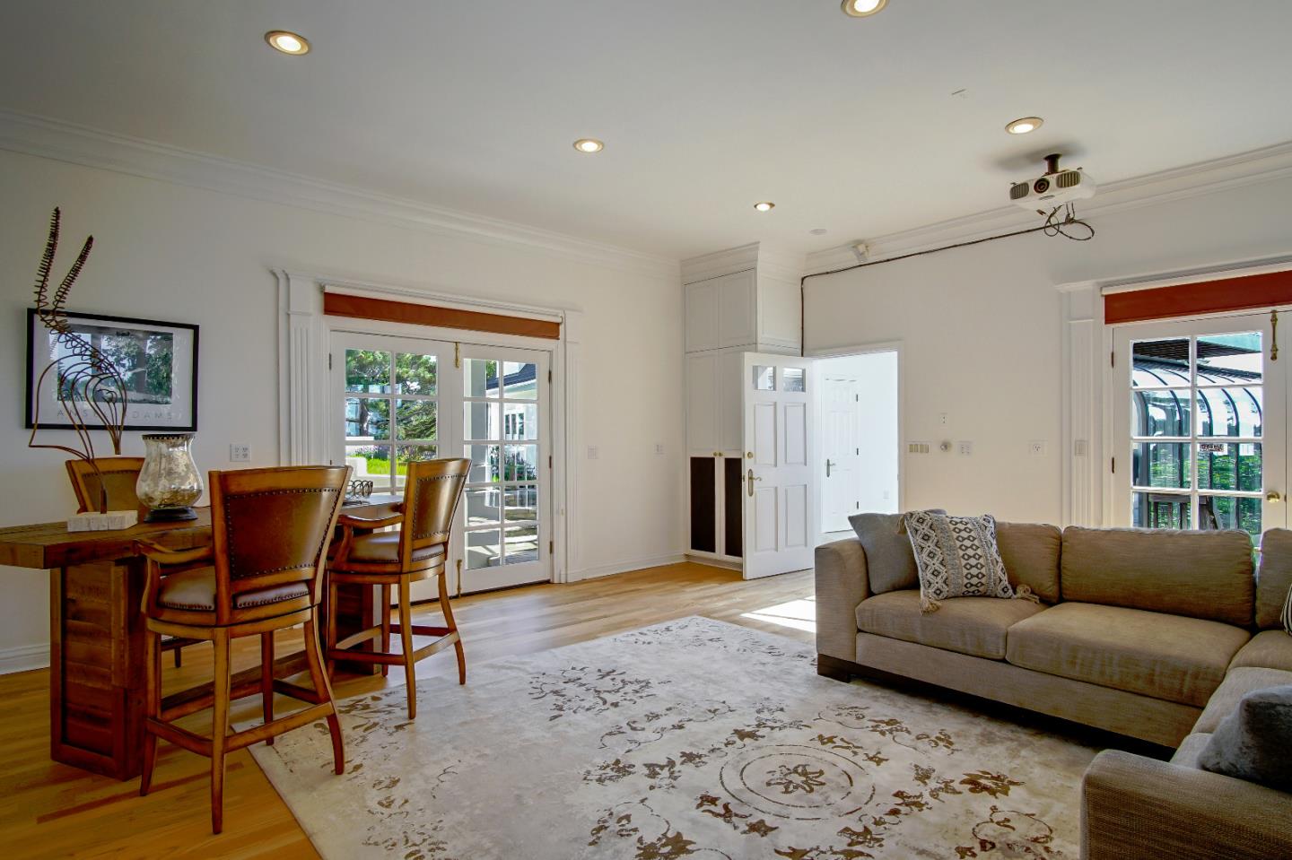 21 Mentone Road Carmel, CA 93923 - Photo 35 of 80 a living room with furniture and a large window