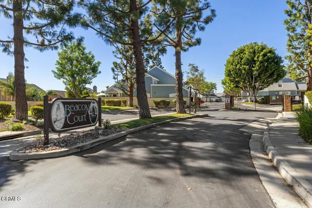 a view of street with houses