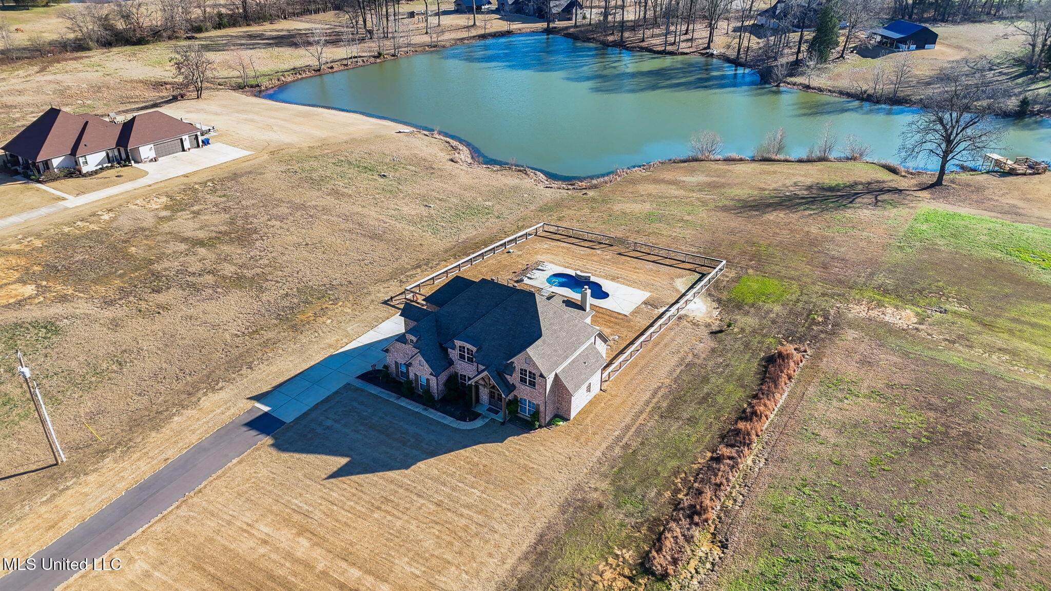 4883 West Oak Grove Road Hernando, MS 38632 - Photo 31 of 36 pond view