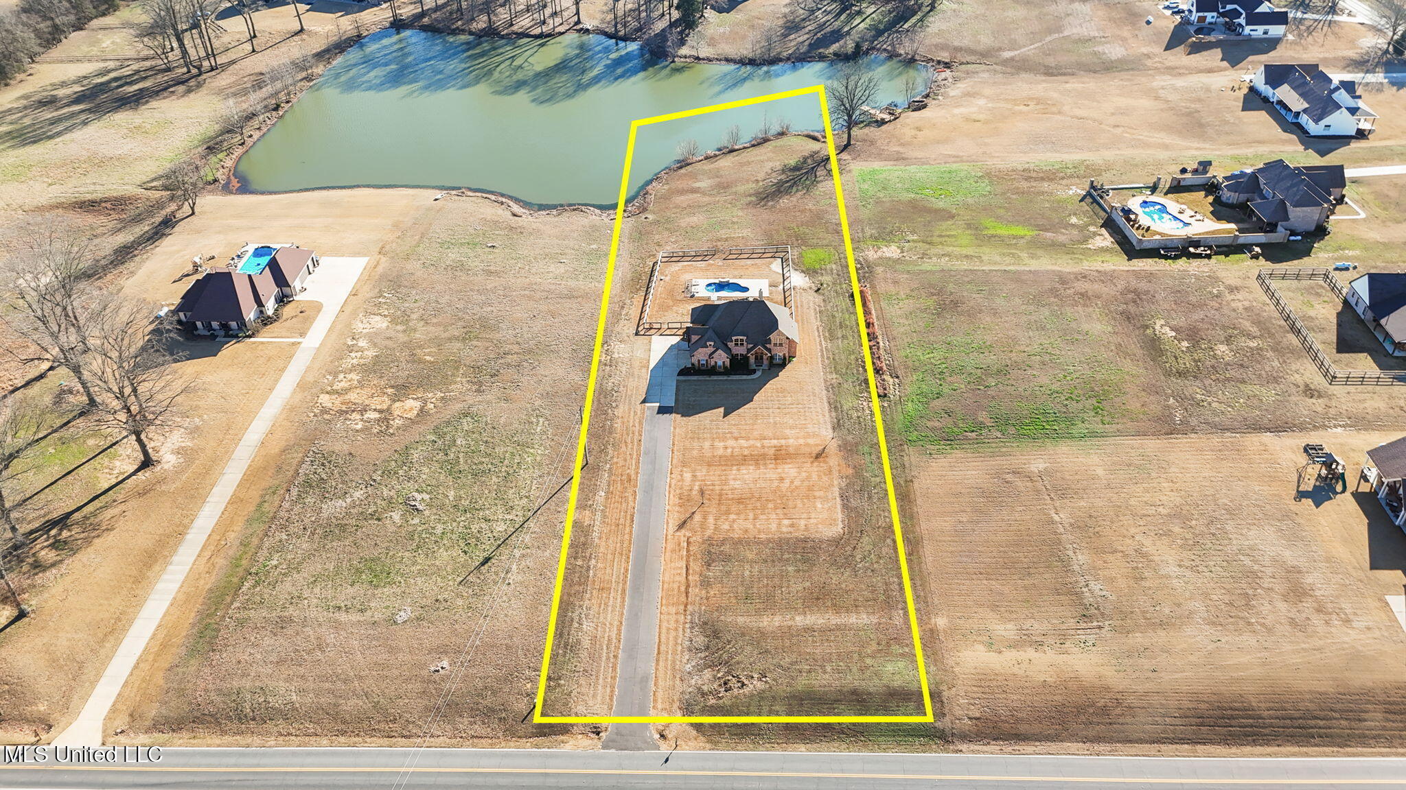 4883 West Oak Grove Road Hernando, MS 38632 - Photo 33 of 36 plot map
