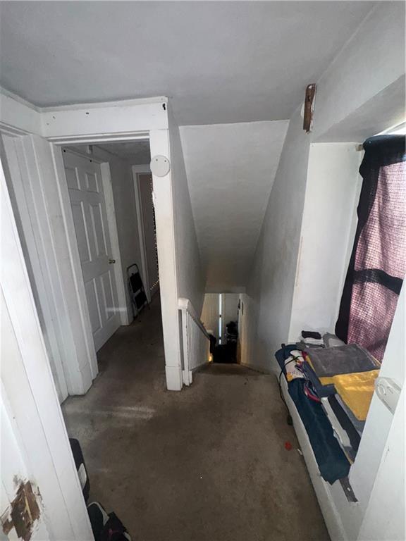 444 East Washington Street Rochester, PA 15074 - Photo 21 of 33 a view of a hallway with staircase