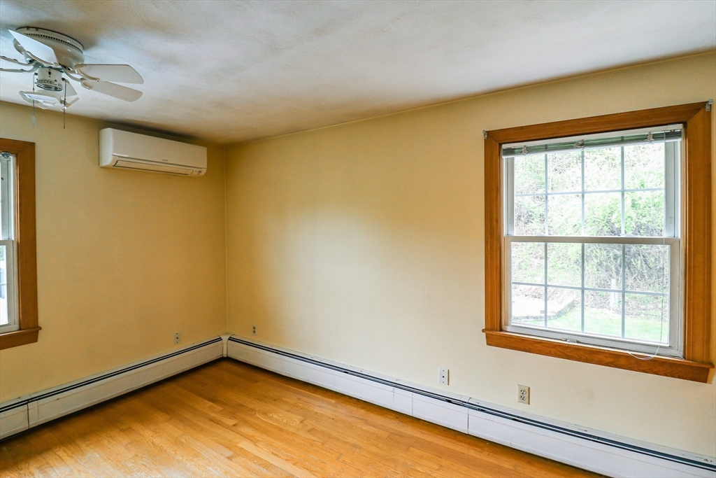 105 Gilbertville Road Ware, MA 01082 - Photo 17 of 41 a view of a room with a window and a ceiling fan