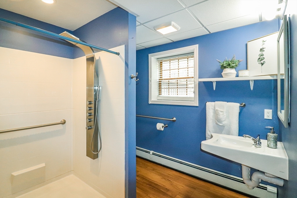 105 Gilbertville Road Ware, MA 01082 - Photo 32 of 41 a bathroom with a sink and a mirror