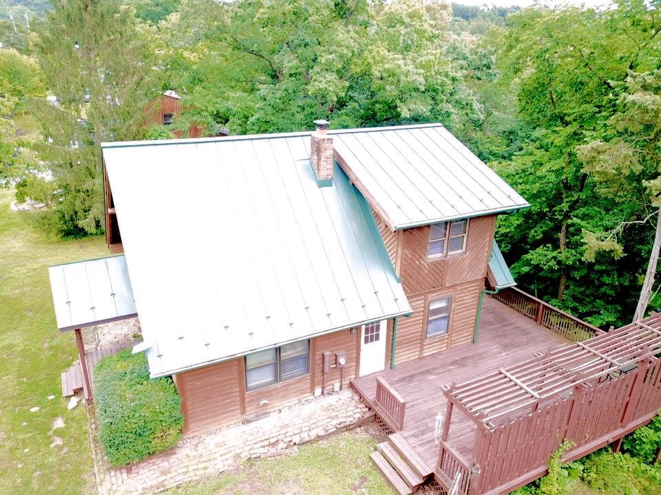 79 River Rdg Road Verona, VA 24482 - Photo 15 of 34 an aerial view of a house with swimming pool and outdoor space