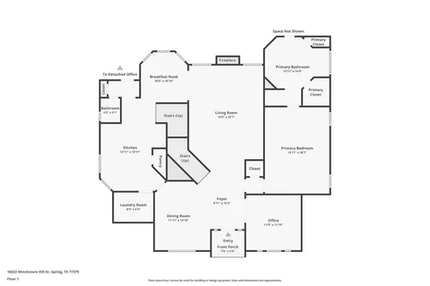 $475,000 | 16022 Winchmore Hill Drive, Spring, TX 77379