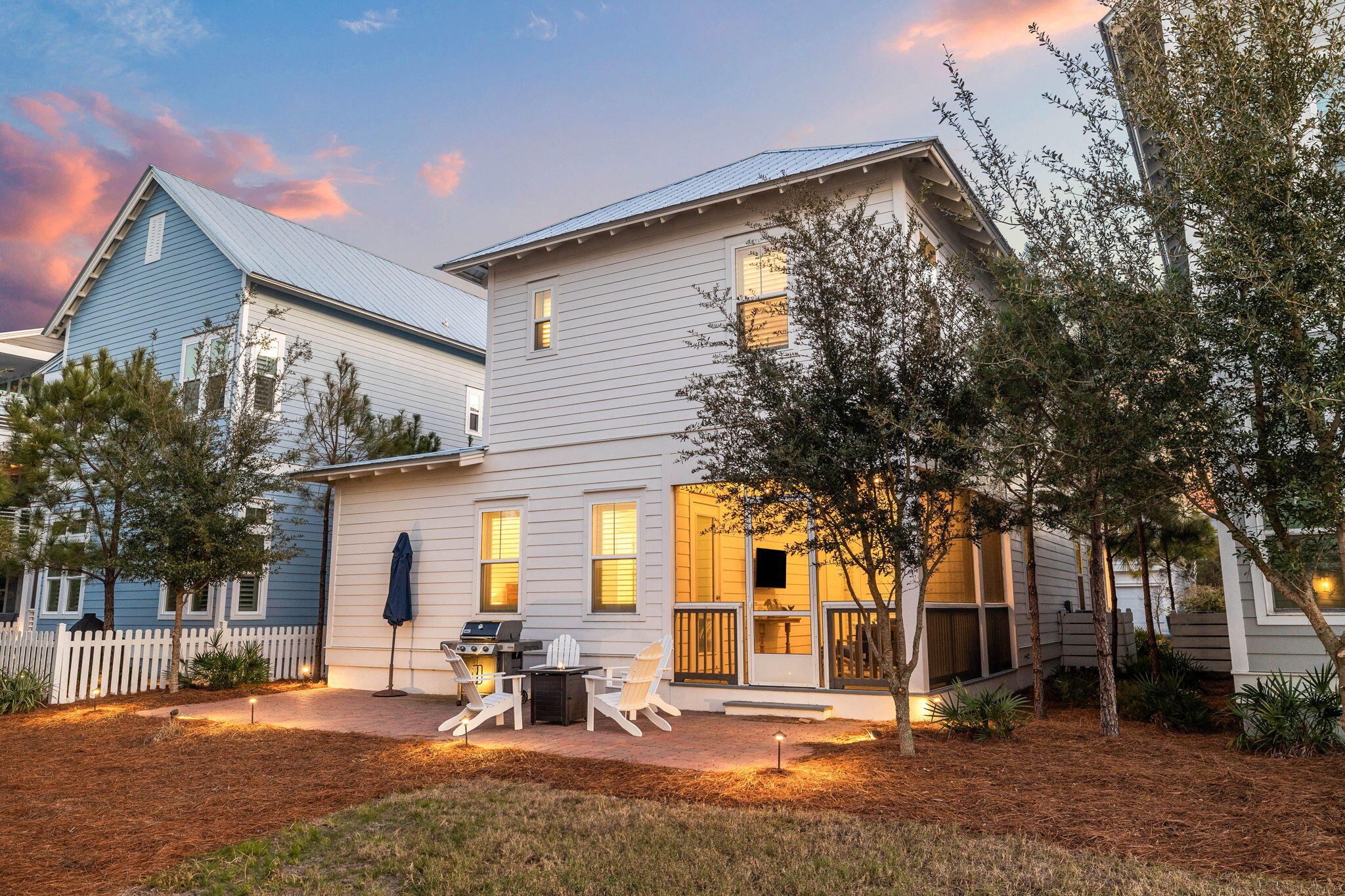 90 Siasconset Lane Inlet Beach, FL 32461 - Photo 10 of 44 Private Back Outdoor Area