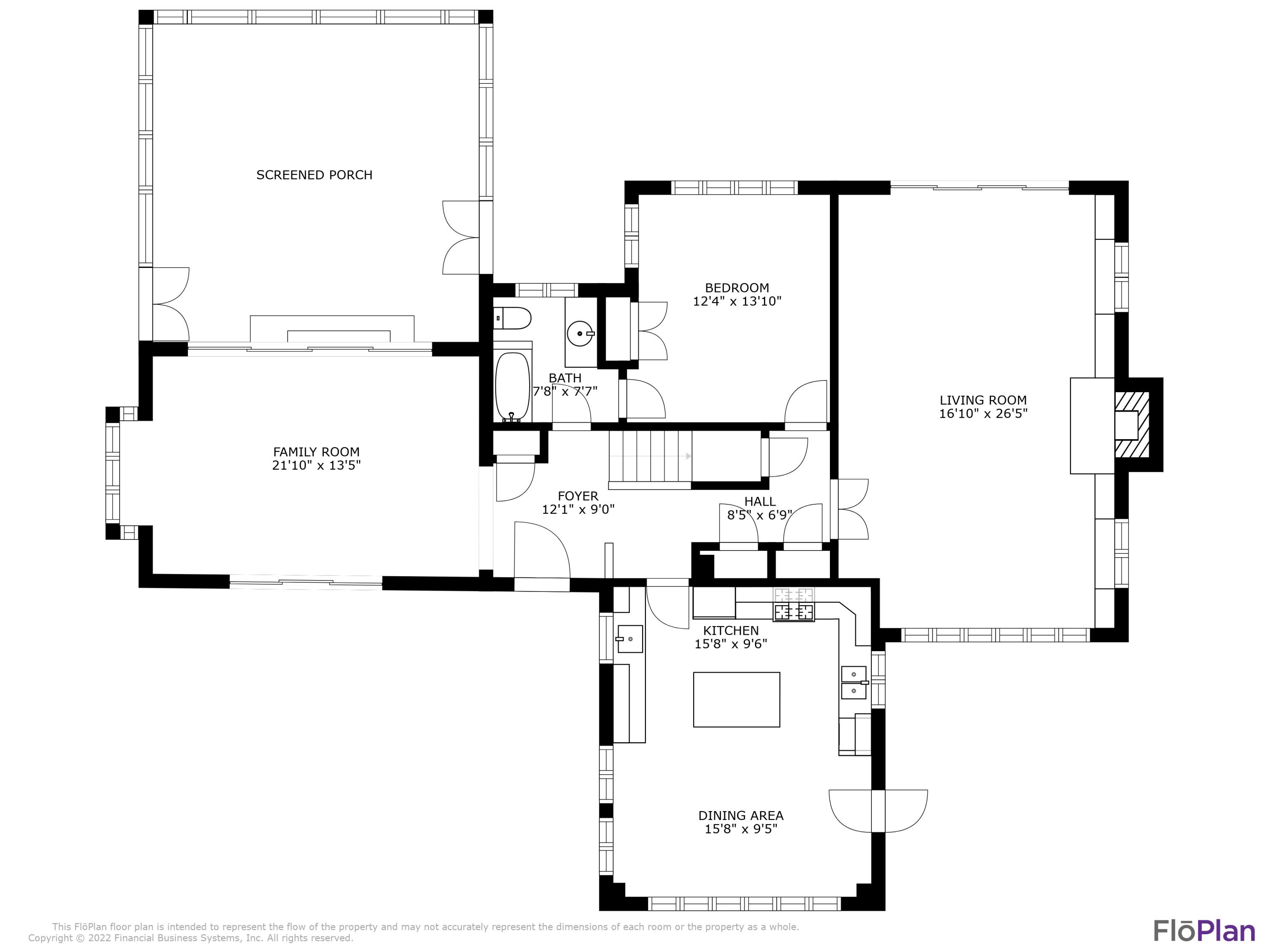 14598 Lakeshore Road Lakeside, MI 49116 - Photo 38 of 39 Greenleaf-Main Floor Plan (002)