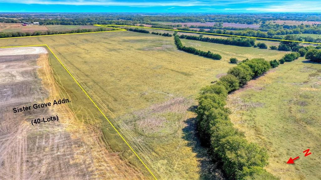 520 Cates Road Van Alstyne, TX 75495 - Photo 5 of 18 Aerial view with a rural view