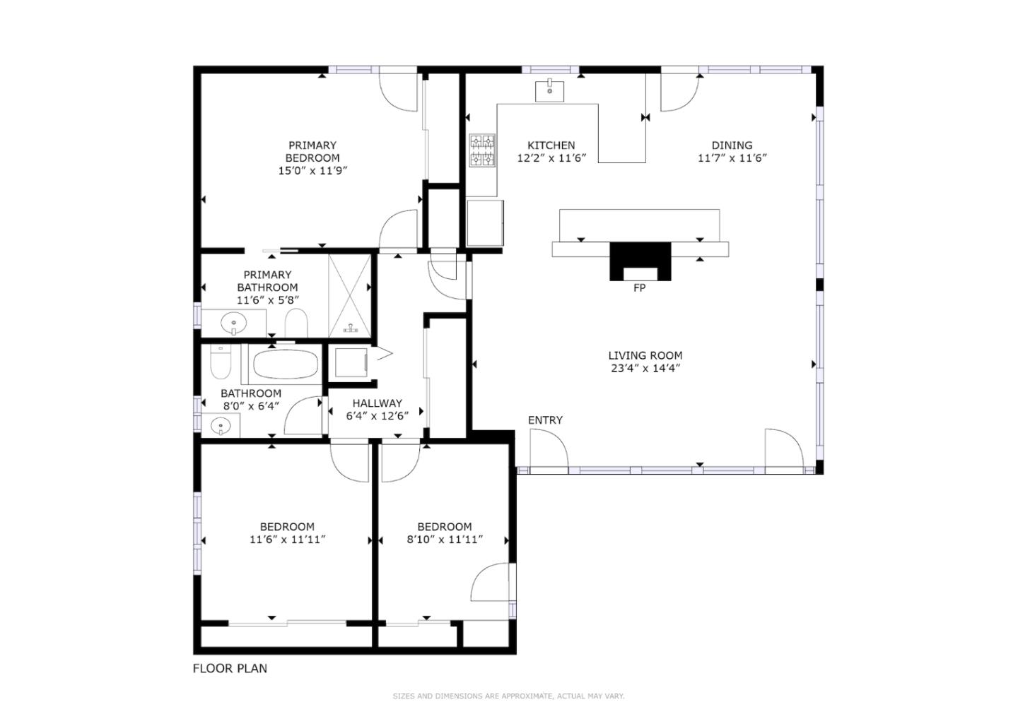 238 Hamilton Avenue Mountain View, CA 94043 - Photo 18 of 18 a picture of a floor plan