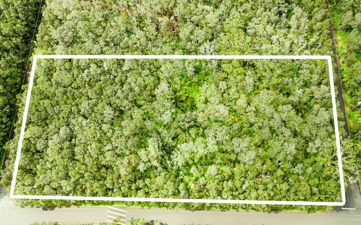 9702 Ruby Avenue Volcano, HI 96785 - Photo 3 of 13 a picture of a small yard