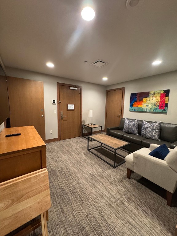 1627 Ski Hill Road, Unit 2236EGHI Breckenridge, CO 80424 - Photo 17 of 23 a living room with furniture and a flat screen tv