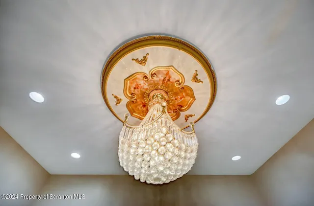 a view of a building with a street