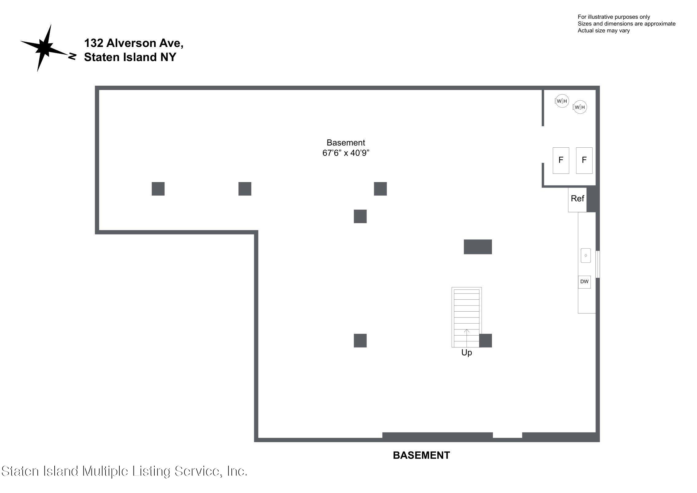 Undisclosed Address Staten Island, NY 10309 - Photo 26 of 27 132 Alverson Ave BM floorplan