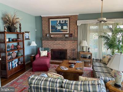 135 Kingsbridge Road Rehoboth Beach, DE 19971 - Photo 14 of 63 Step down living room w/fireplace & slider to back
