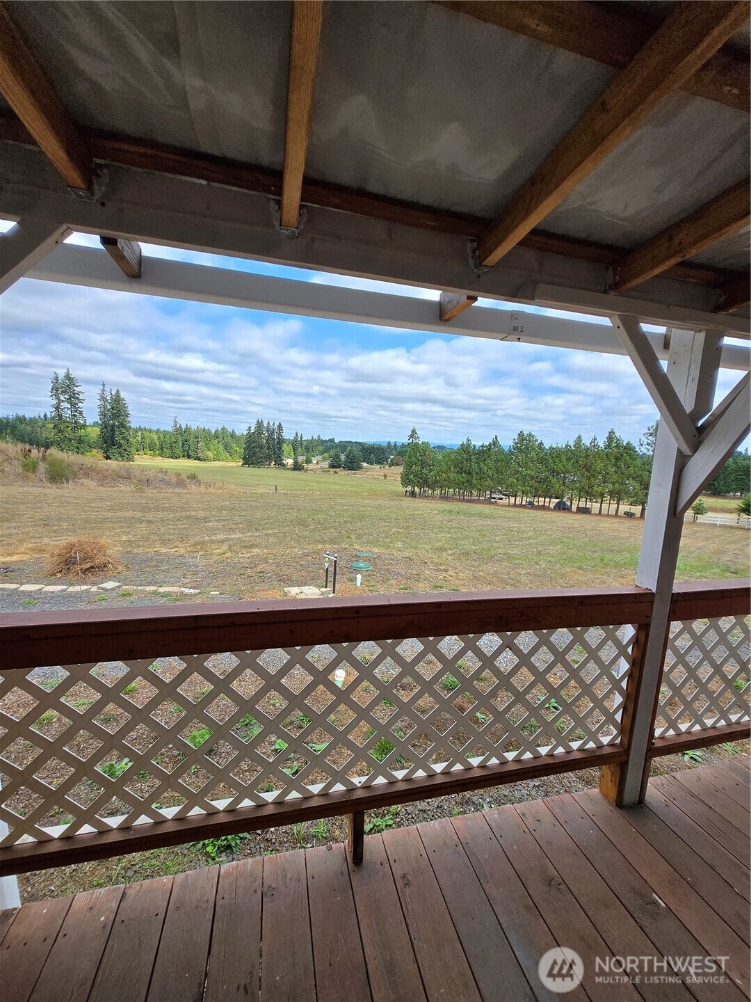 284 West Hale Road Winlock, WA 98596 - Photo 15 of 23 a view of wooden floor with a lake view