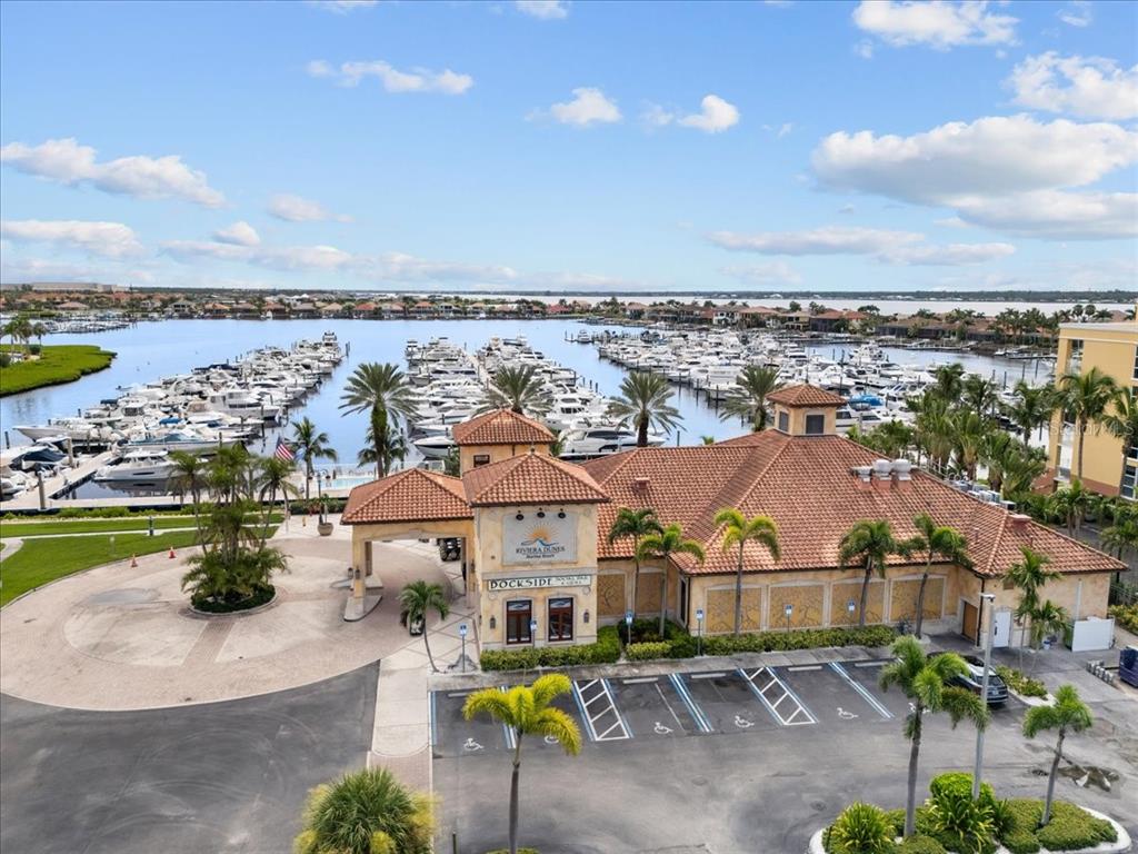 102 Riviera Dunes Way, Unit C22 Palmetto, FL 34221 - Photo 14 of 23 an aerial view of a house with a ocean view