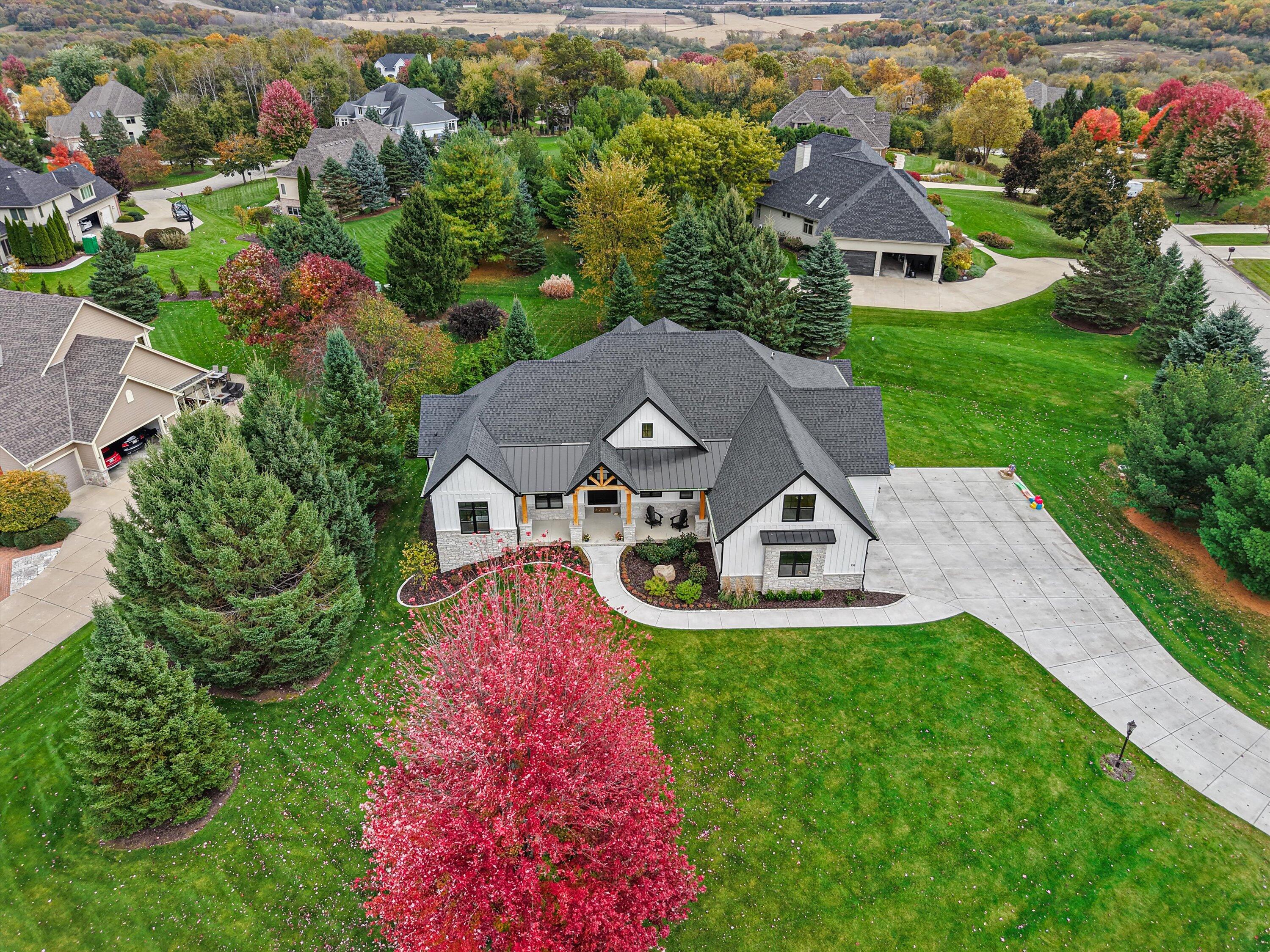 131 Legend Way Wales, WI 53183 - Photo 3 of 68 Overhead view
