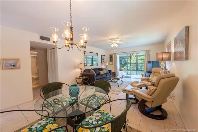 a living room with furniture and window