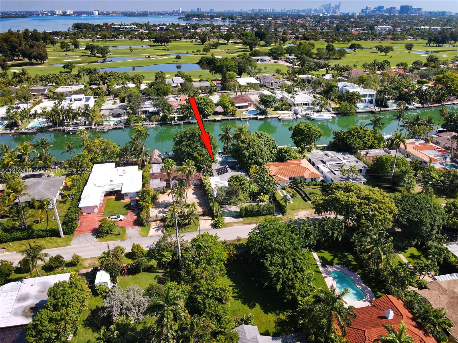 1541 Calais Drive Miami Beach, FL 33141 - Photo 3 of 33 a view of a city with lots of trees