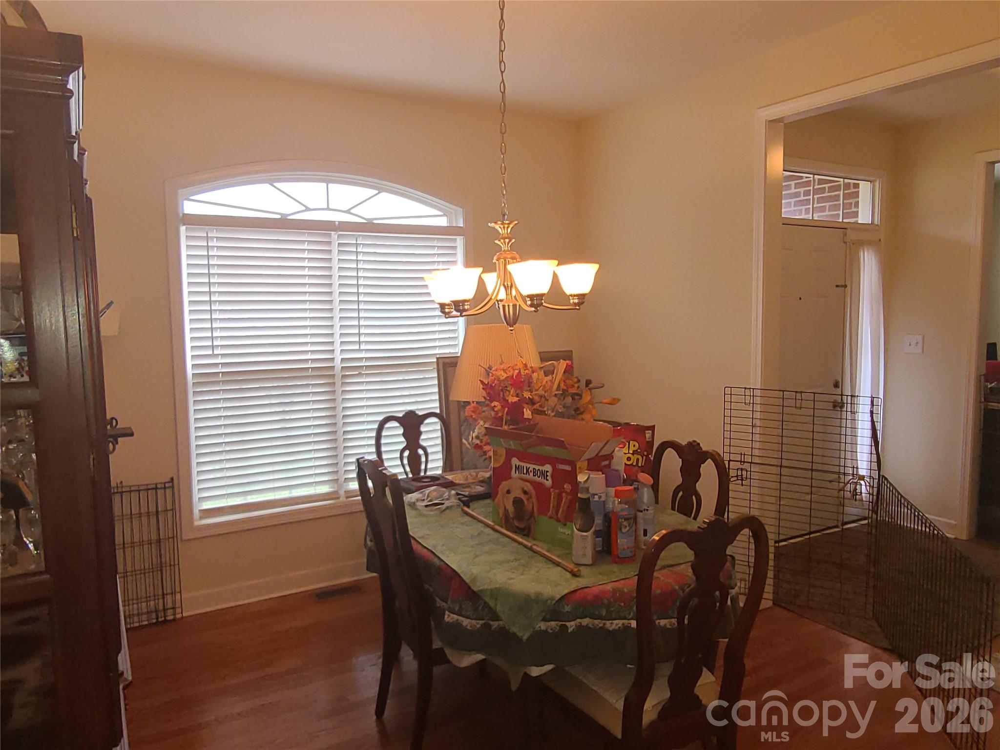 1638 Bess Town Road Bessemer City, NC 28016 - Photo 15 of 31 a view of a dining room with furniture and window