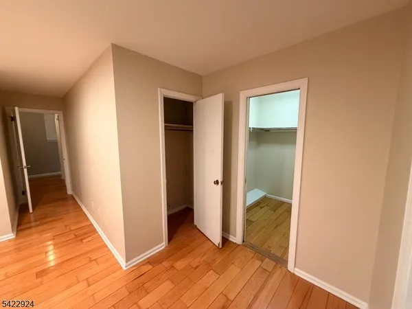 a large room with wooden floor