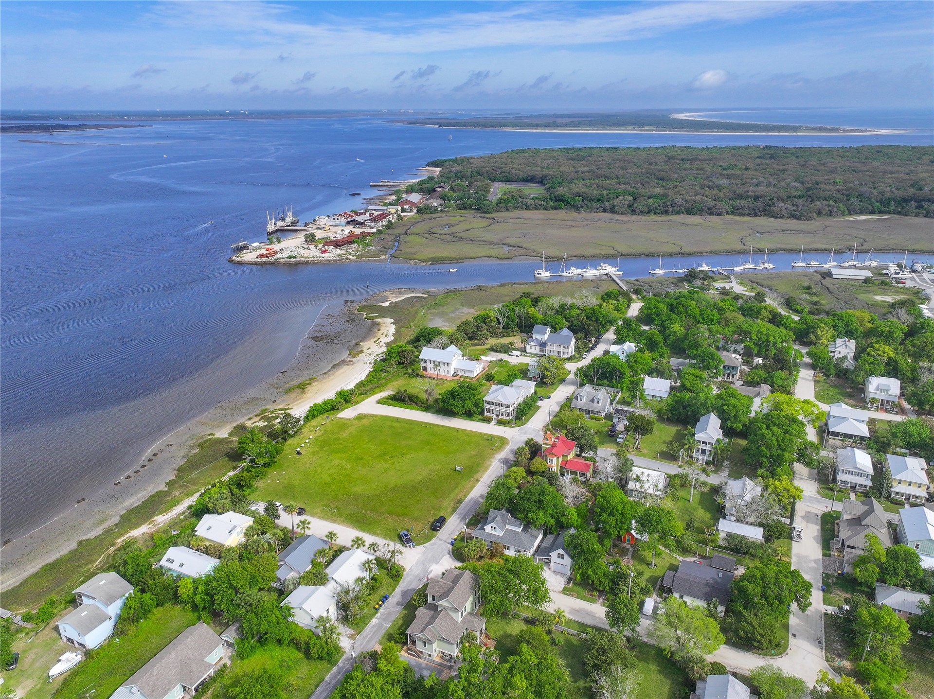 1601 Nectarine Street, Unit B2 Fernandina Beach, FL 32034 - Photo 46 of 46 a view of a lake with an ocean