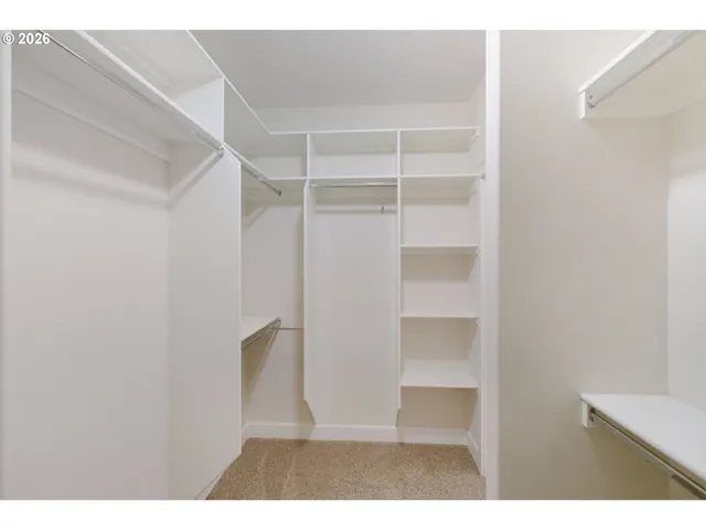 a room with closet