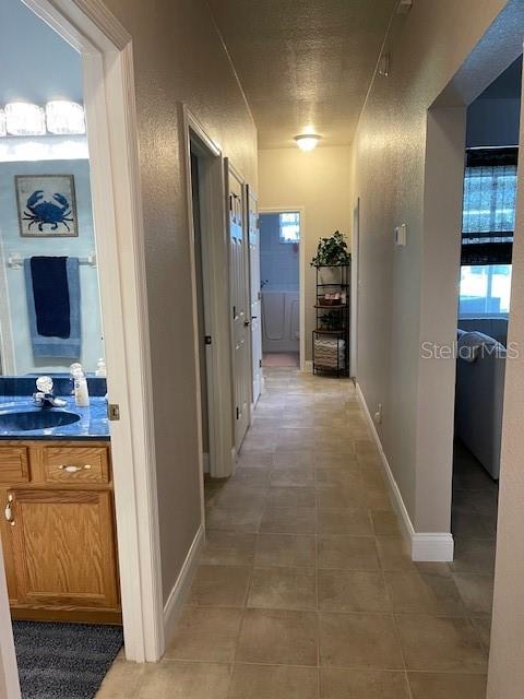 4493 Southwest 102nd Lane Road Ocala, FL 34476 - Photo 34 of 63 a view of a hallway view with wooden floor and staircase