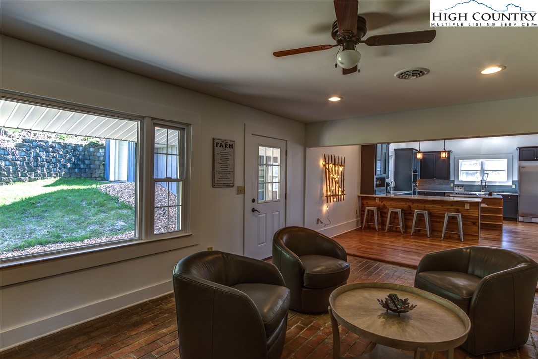 2388 Carsonville Road Independence, VA 24348 - Photo 19 of 50 a living room with furniture and a flat screen tv