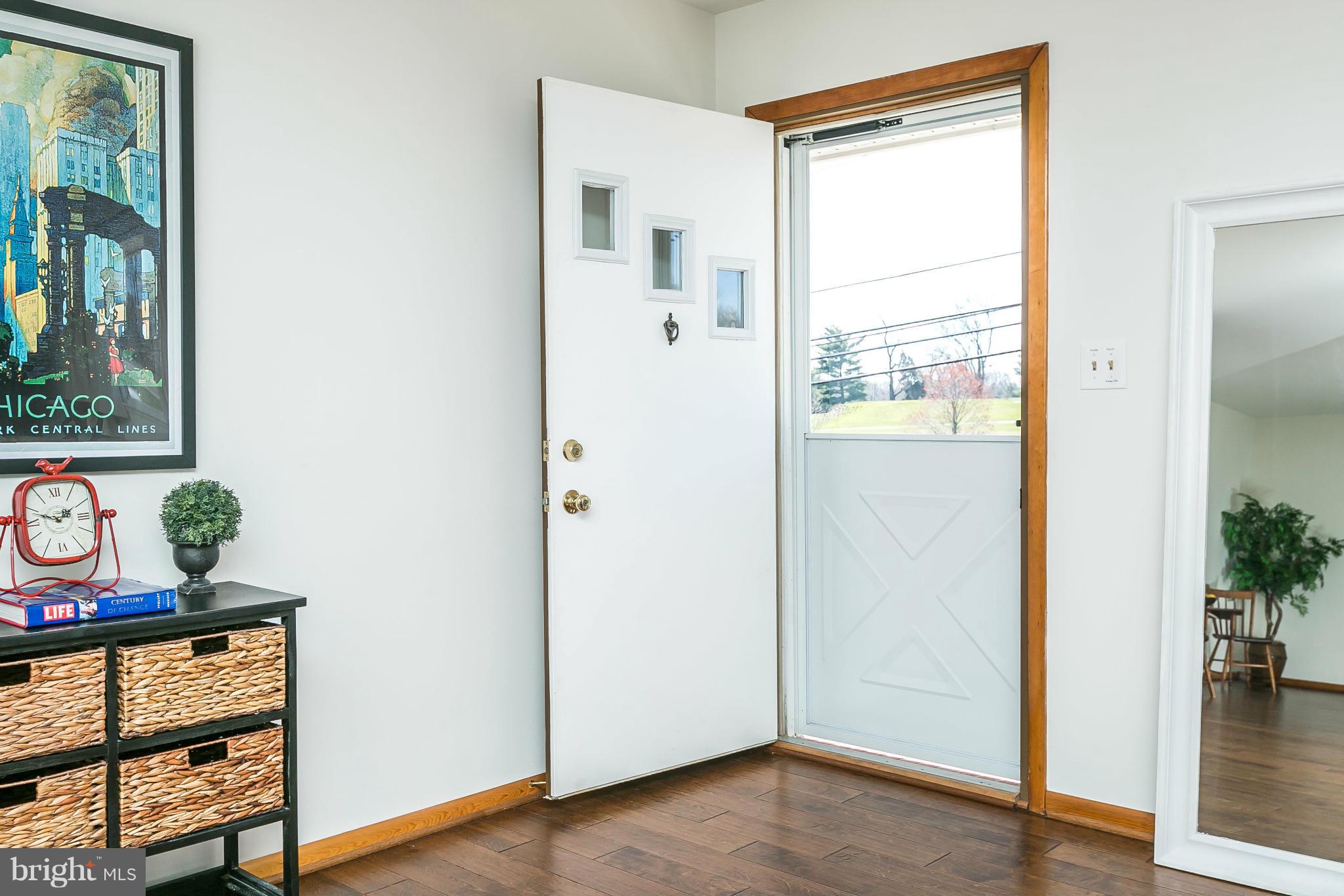 Welcoming entry