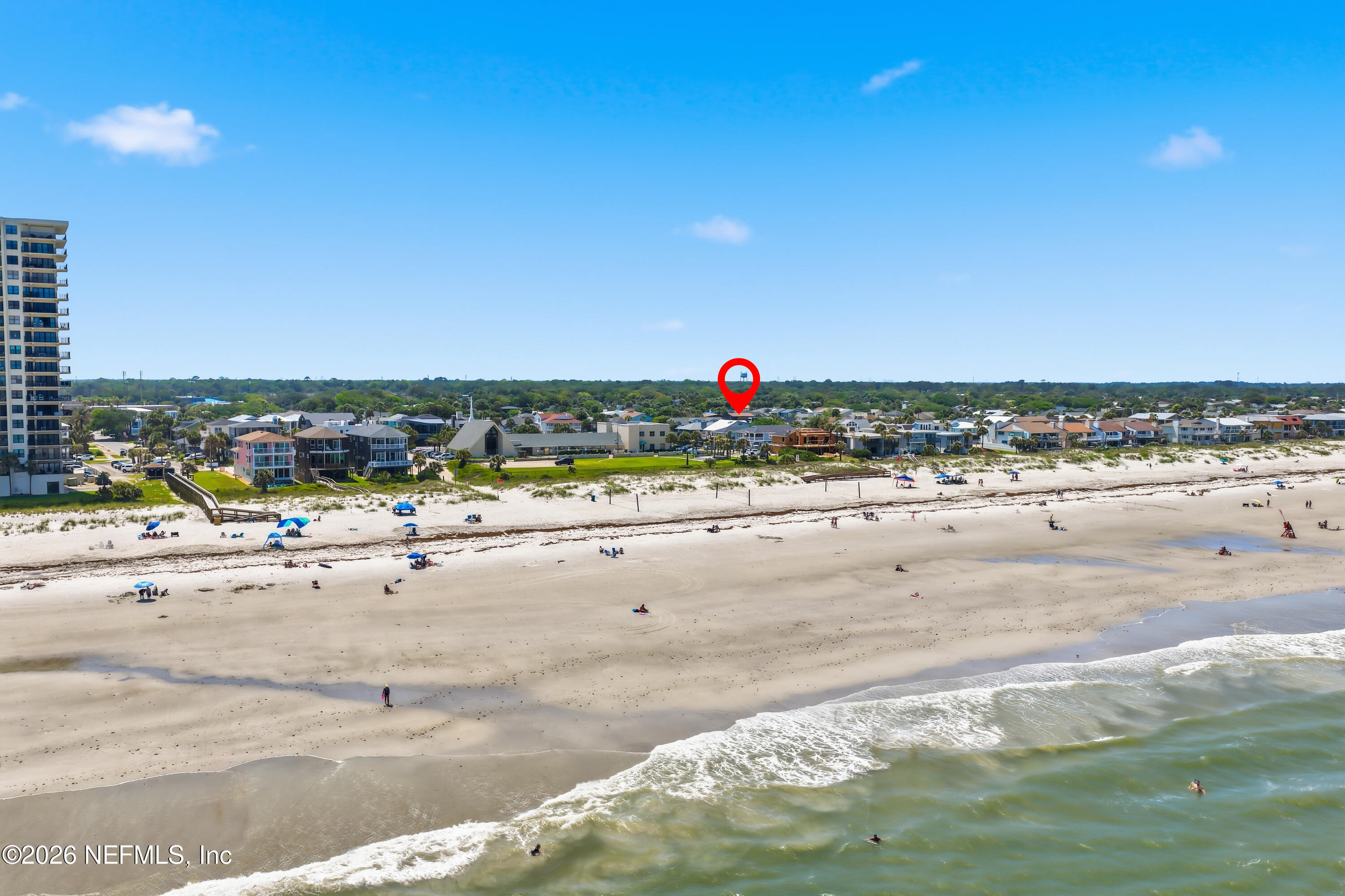 124 Hopkins Street Neptune Beach, FL 32266 - Photo 1 of 44 a view of a lake view