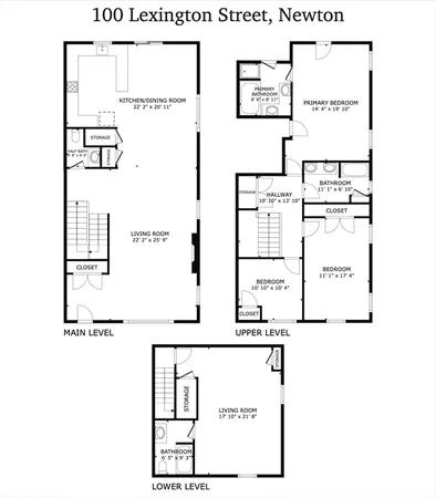 $1,439,900 | 98-100 Lexington Street, Unit 100, Newton, MA 02466
