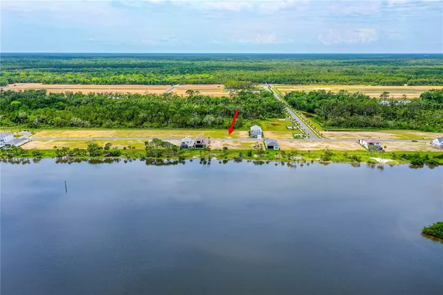a view of an outdoor space and a lake view