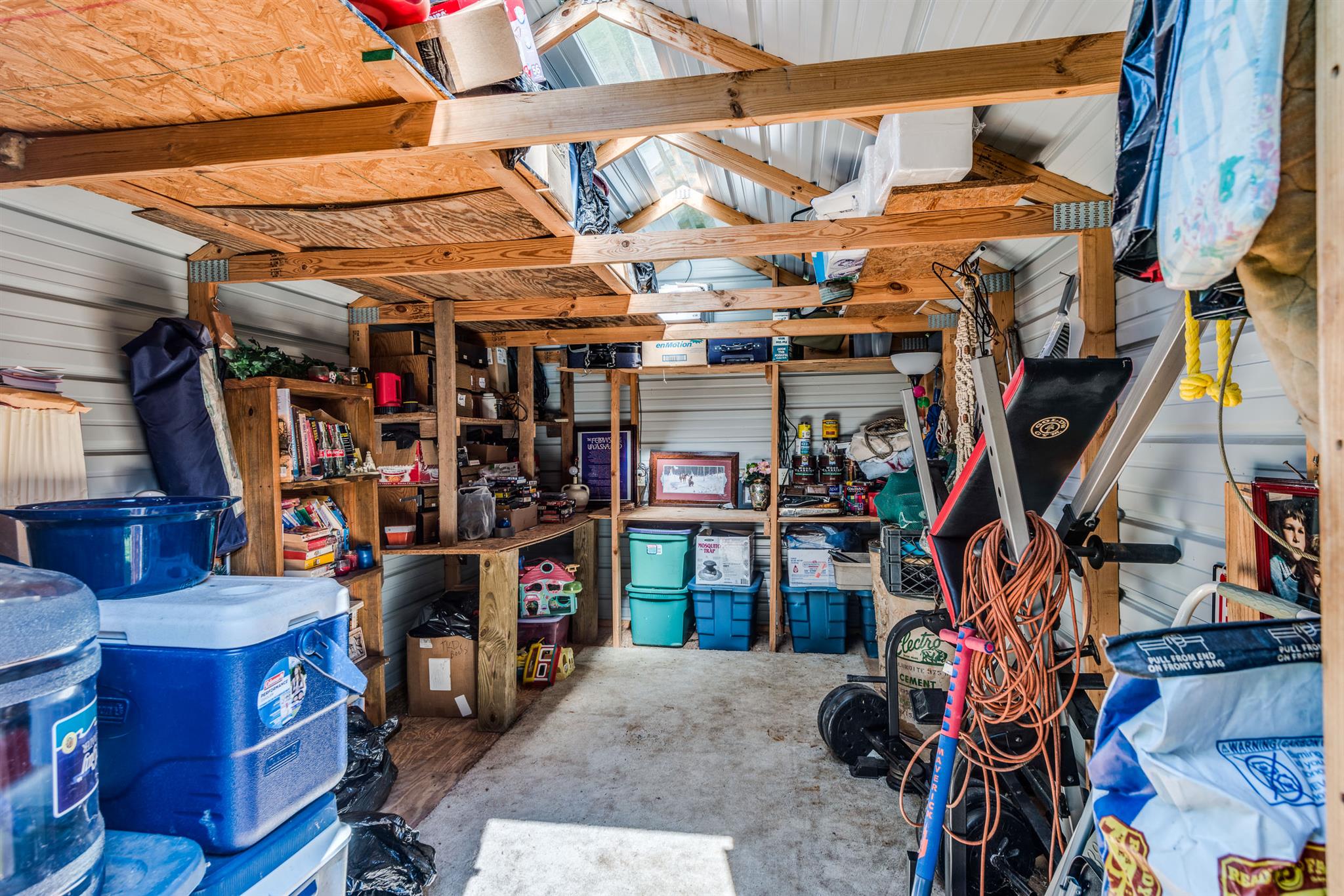1774 York Road Crossville, TN 38555 - Photo 22 of 25 a view of a storage room with a lot of stuff