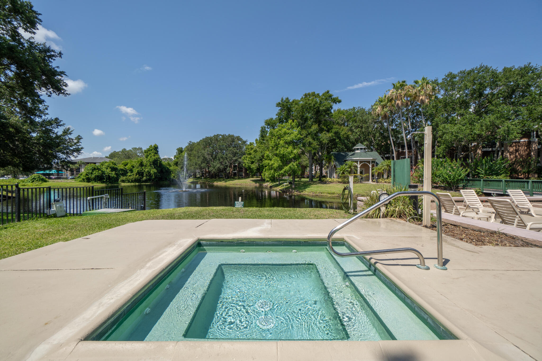 7667 North Wickham Road, Unit 511 Melbourne, FL 32940 - Photo 18 of 48 a view of swimming pool with lounge chair