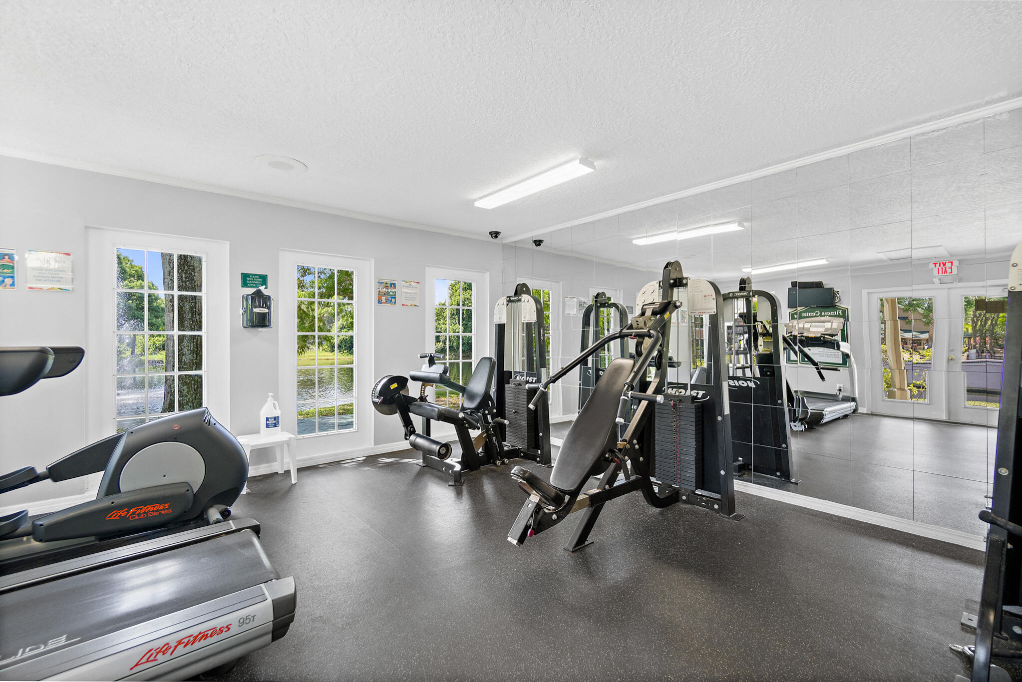 7667 North Wickham Road, Unit 511 Melbourne, FL 32940 - Photo 22 of 48 a view of a room with gym equipment