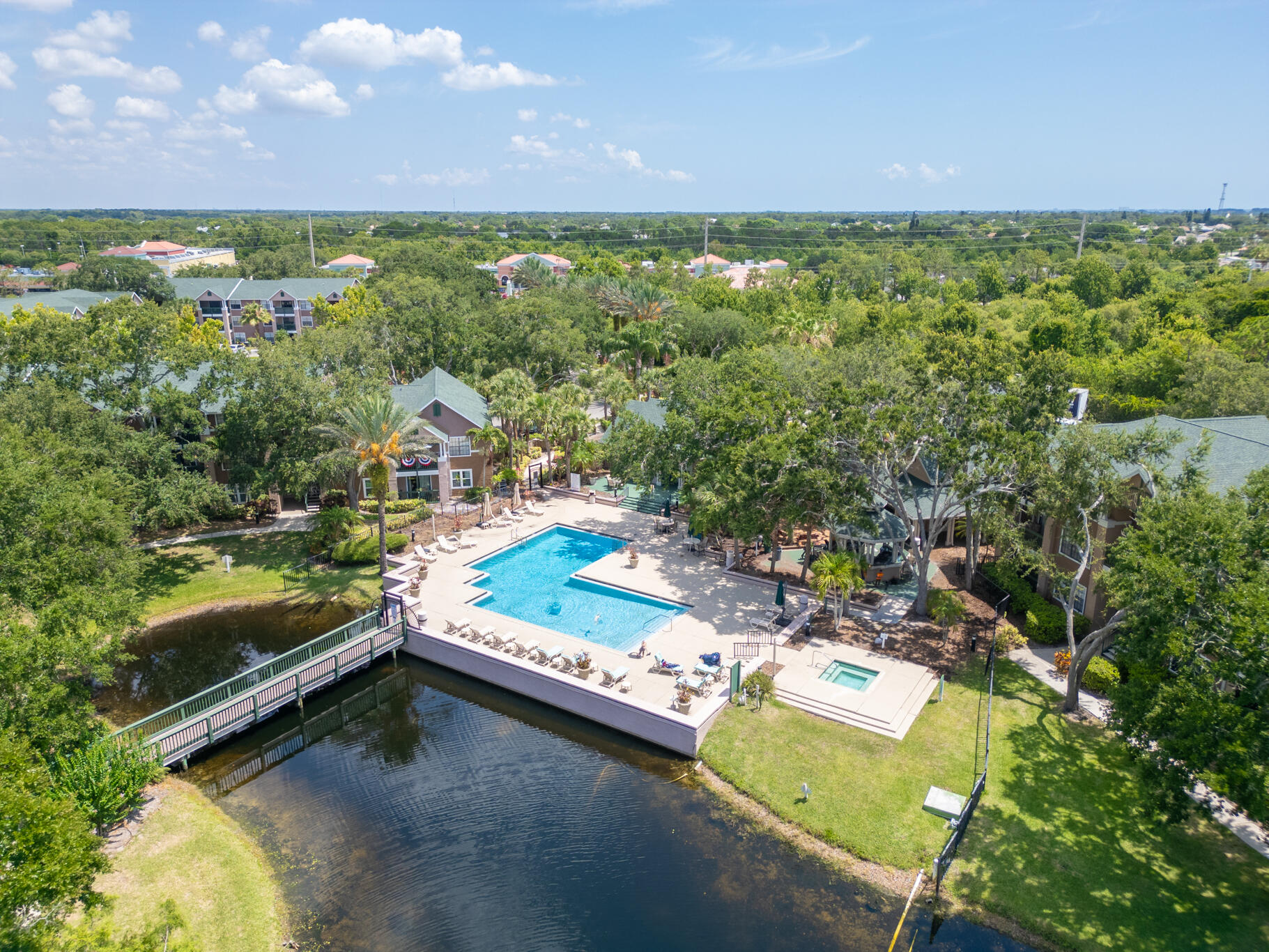 7667 North Wickham Road, Unit 511 Melbourne, FL 32940 - Photo 4 of 48 a view of a city from a terrace