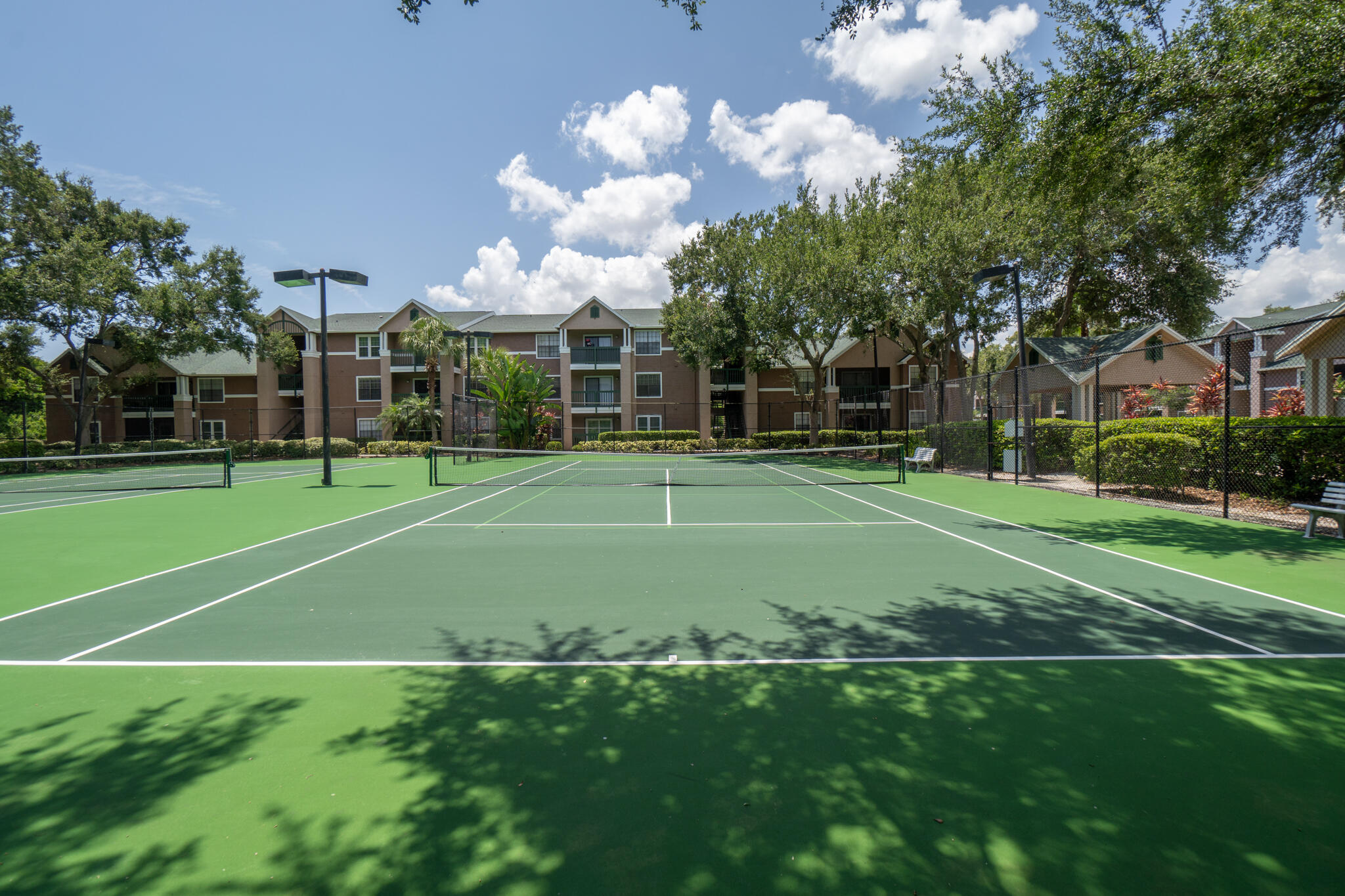 7667 North Wickham Road, Unit 511 Melbourne, FL 32940 - Photo 40 of 48 a view of a volley ball court
