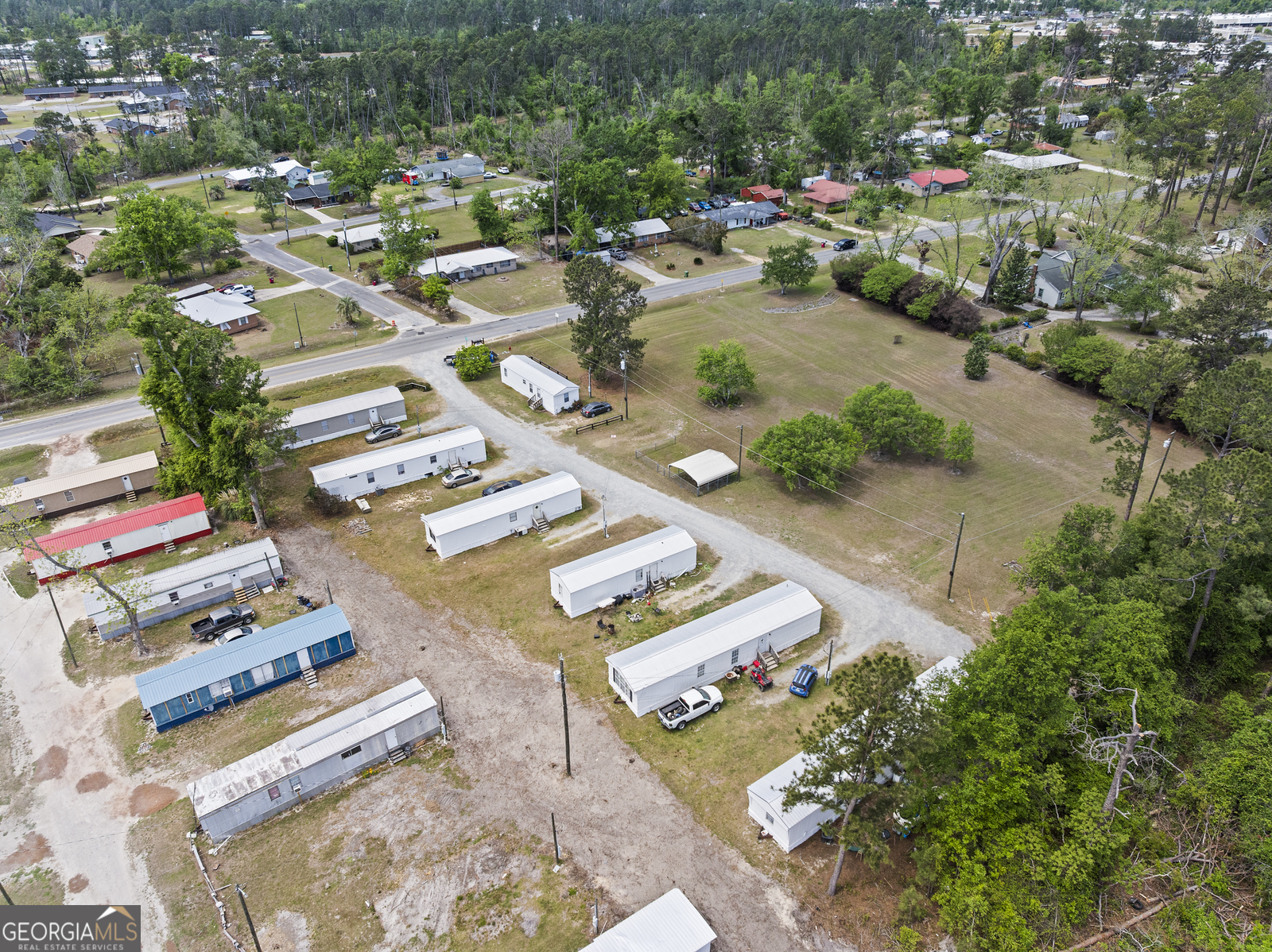 227 Bell Telephone Road Hazlehurst, GA 31539 - Photo 13 of 20 an aerial view of a city