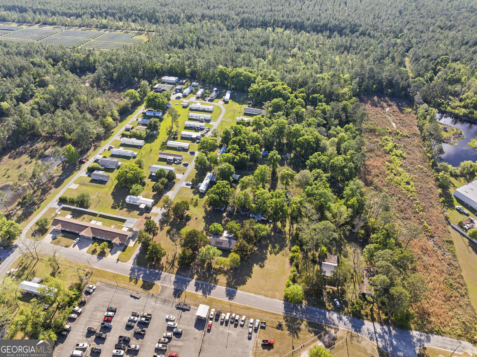 227 Bell Telephone Road Hazlehurst, GA 31539 - Photo 4 of 20 an aerial view of multiple house