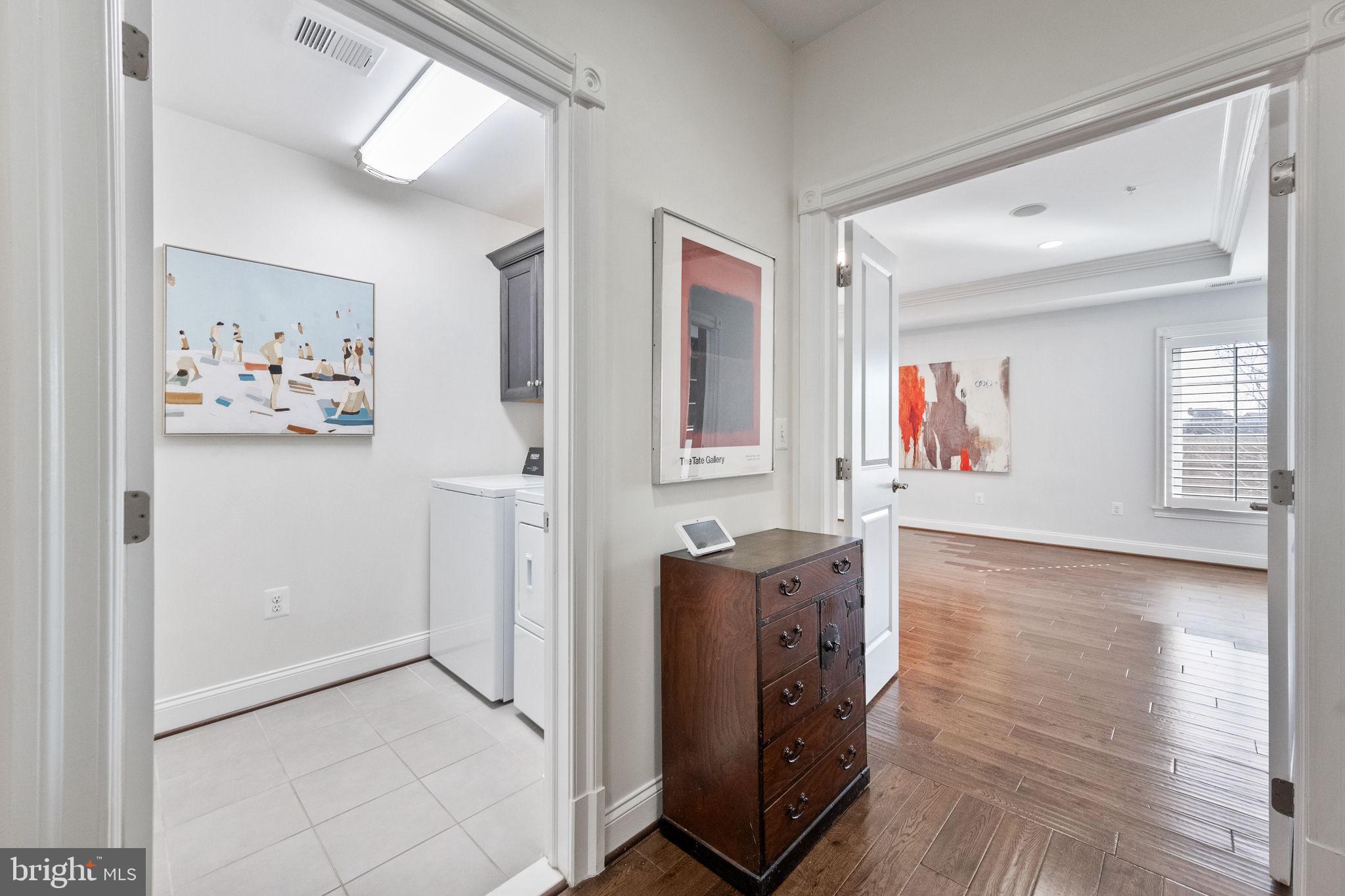 1411 Ridgeview Way Washington, DC 20007 - Photo 25 of 56 a view of kitchen with furniture and wooden floor