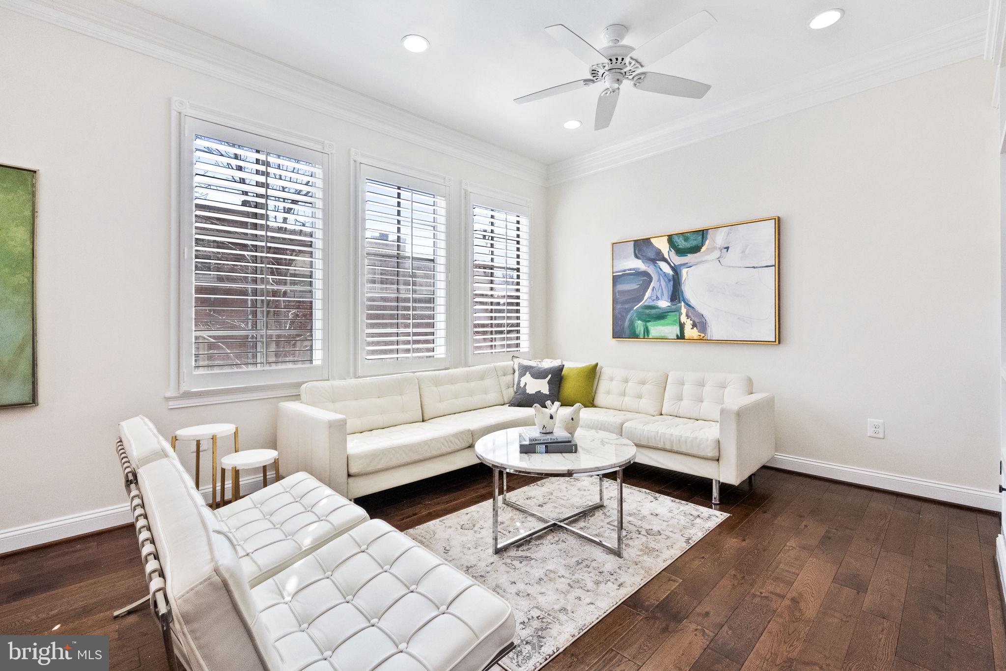 1411 Ridgeview Way Washington, DC 20007 - Photo 4 of 56 a living room with furniture and a large window