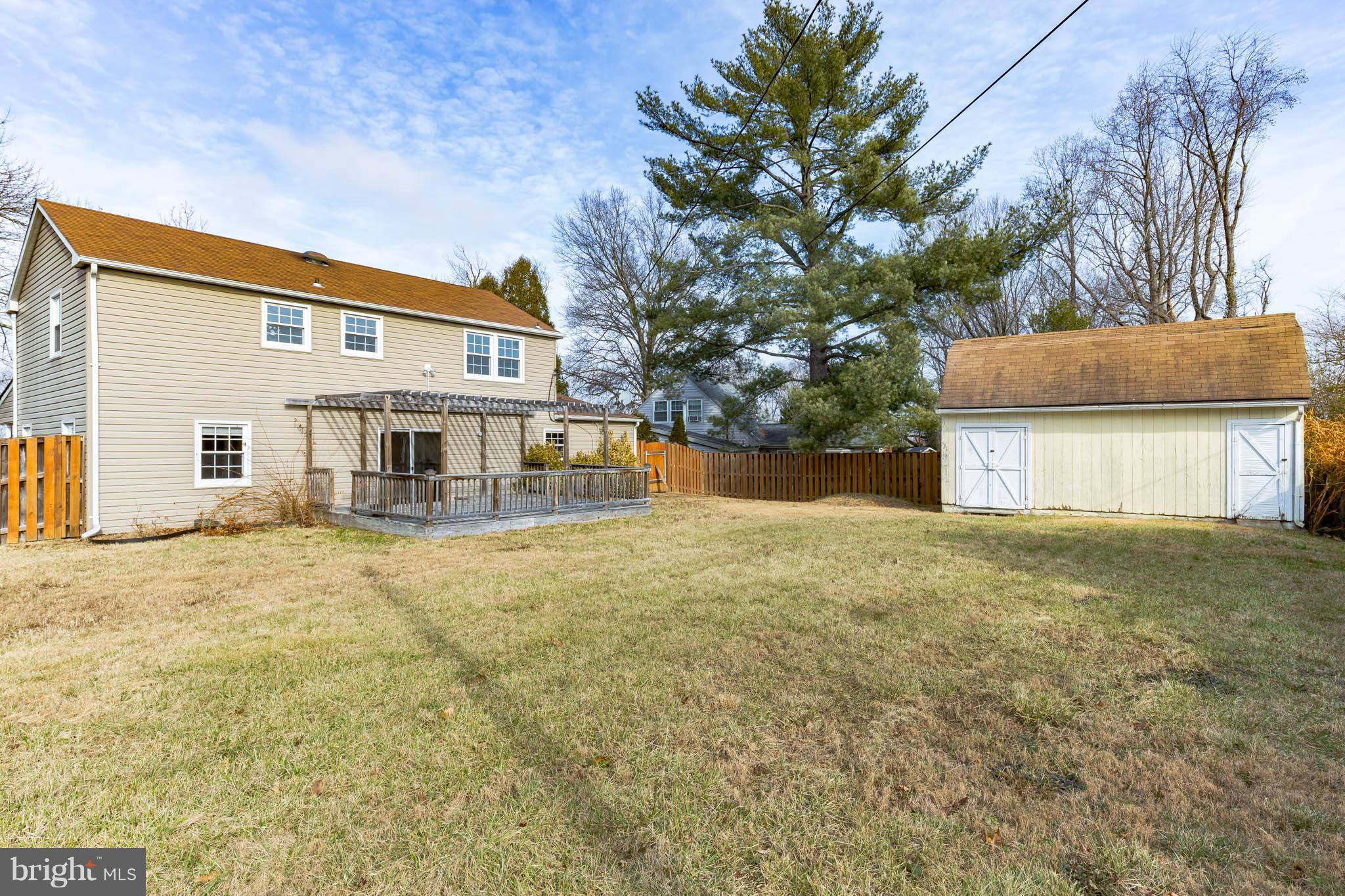 4509 Rising Lane Bowie, MD 20715 - Photo 30 of 30 Huge Backyard and Shed!