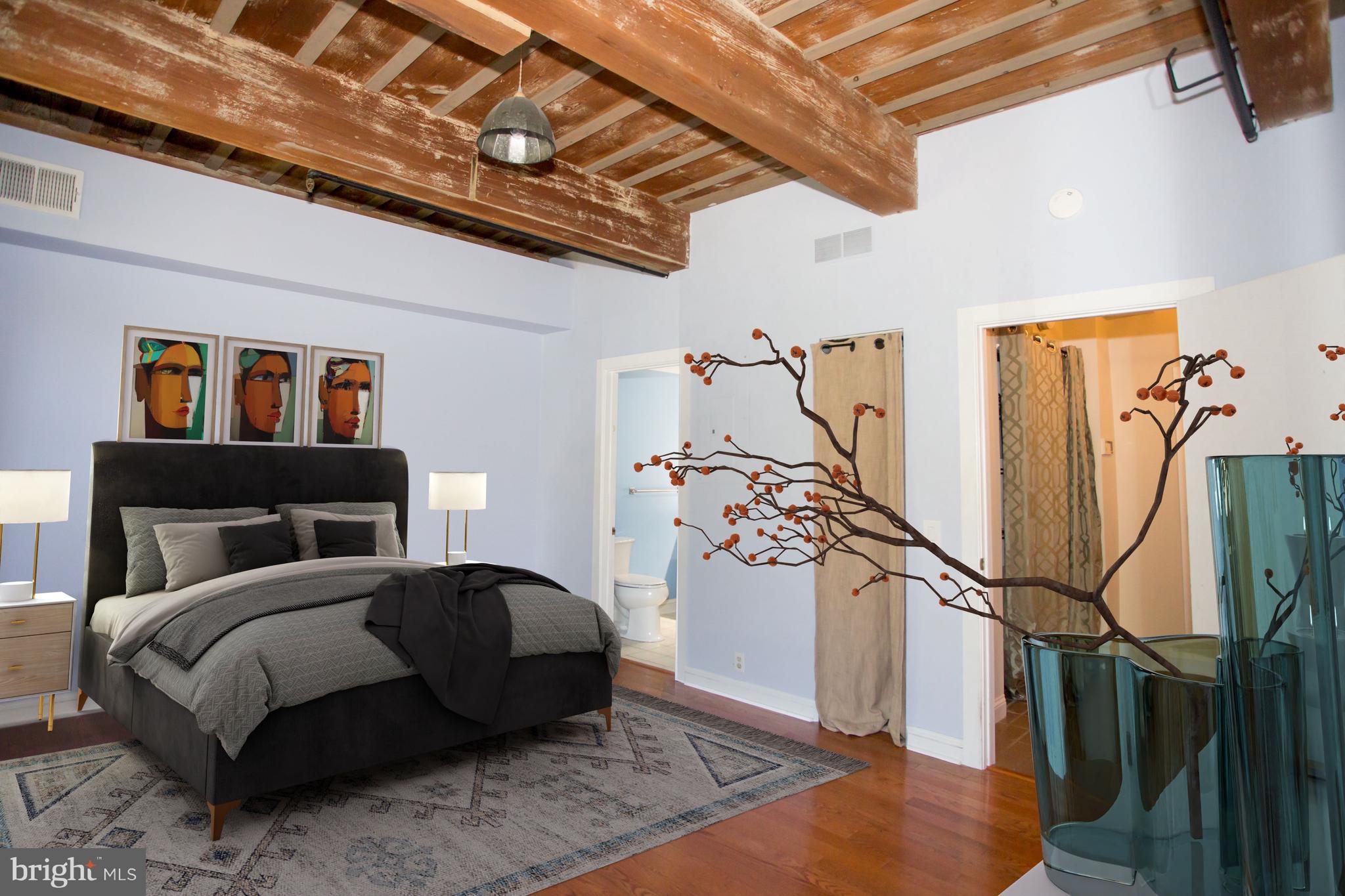 49 Bancroft Mills Road, Unit P9 Wilmington, DE 19806 - Photo 17 of 23 Lower-Level bedroom - Virtually staged
