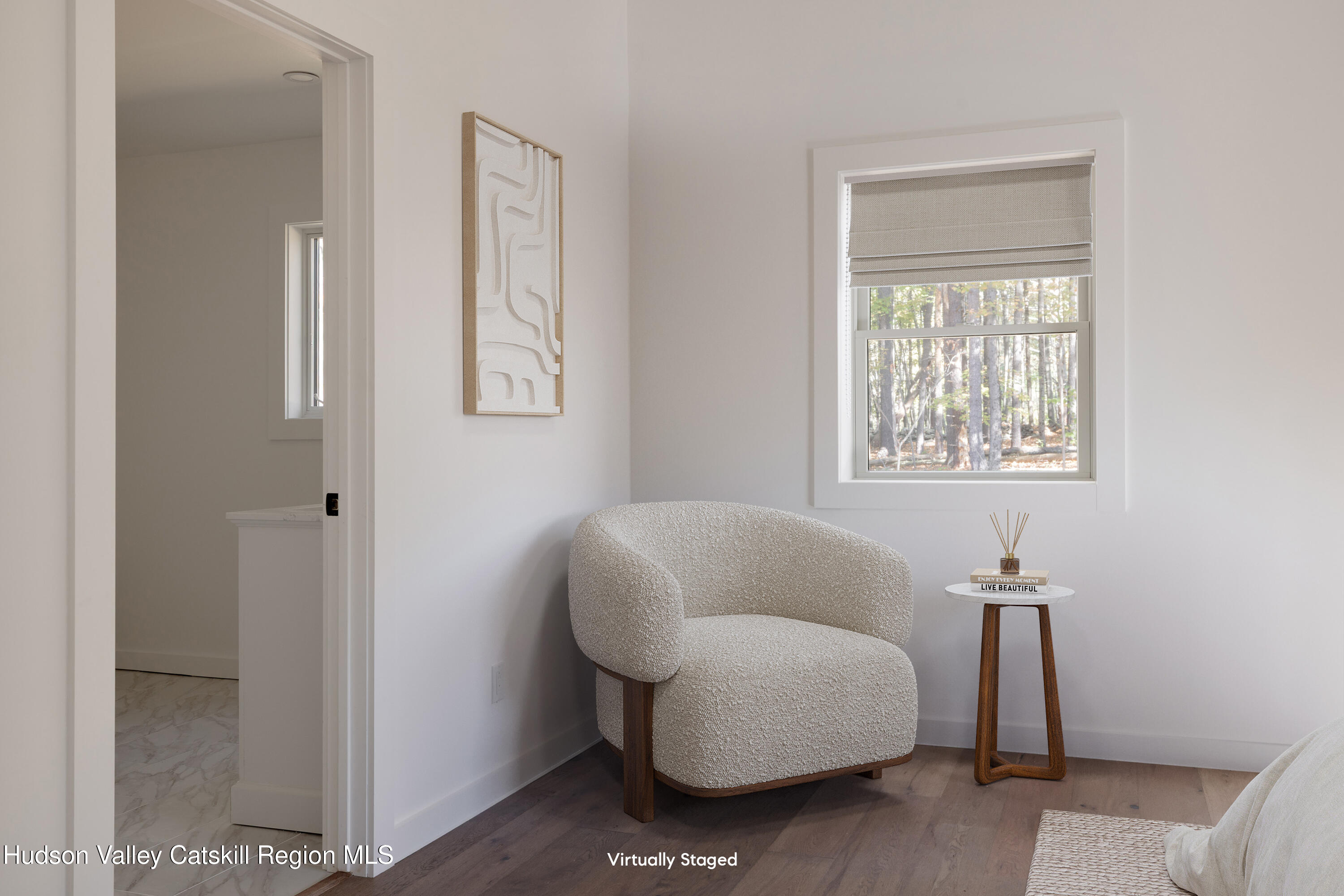 246 South Road Ruby, NY 12475 - Photo 14 of 35 a living room with furniture and a window