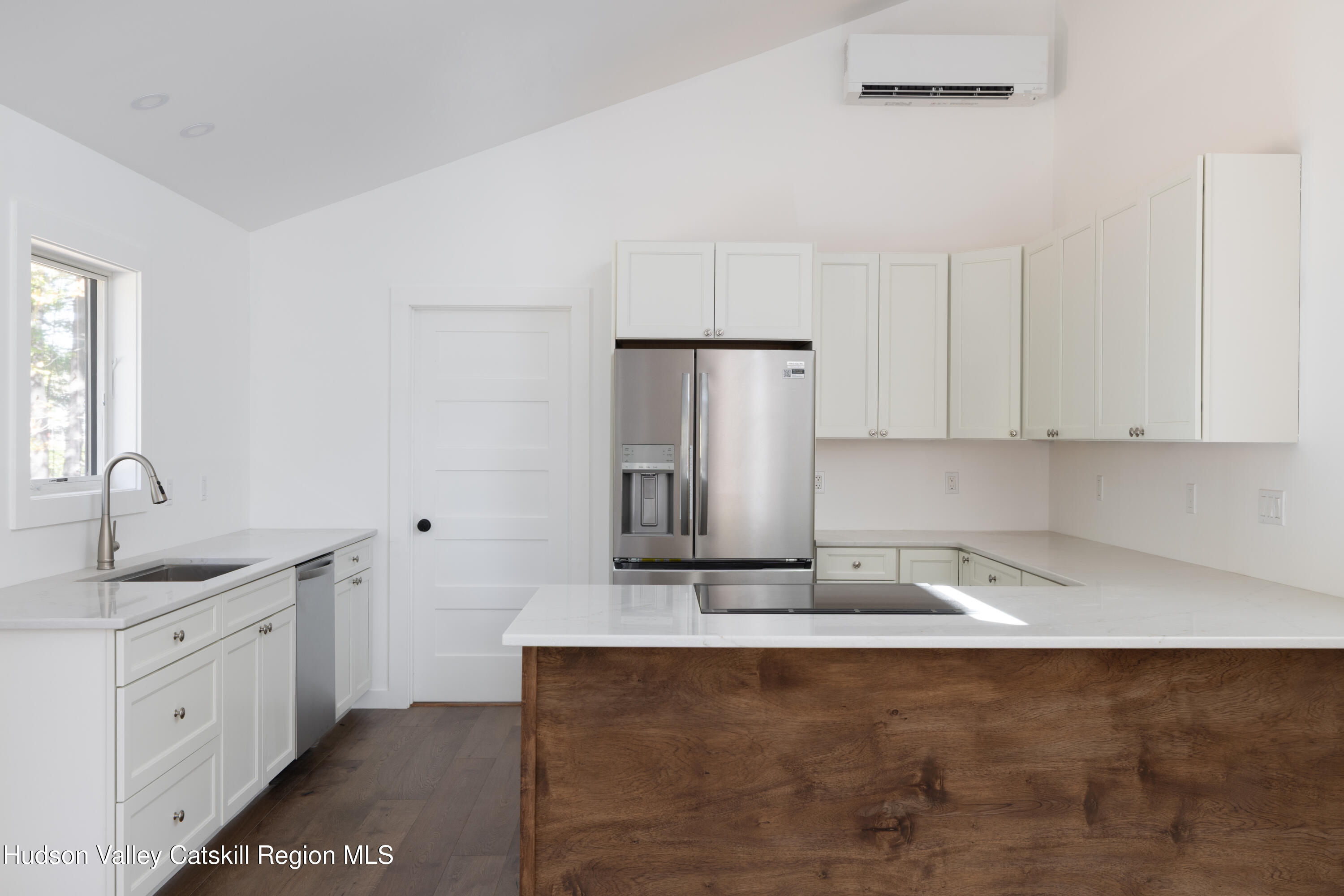 246 South Road Ruby, NY 12475 - Photo 3 of 35 a kitchen with stainless steel appliances granite countertop a sink stove and refrigerator