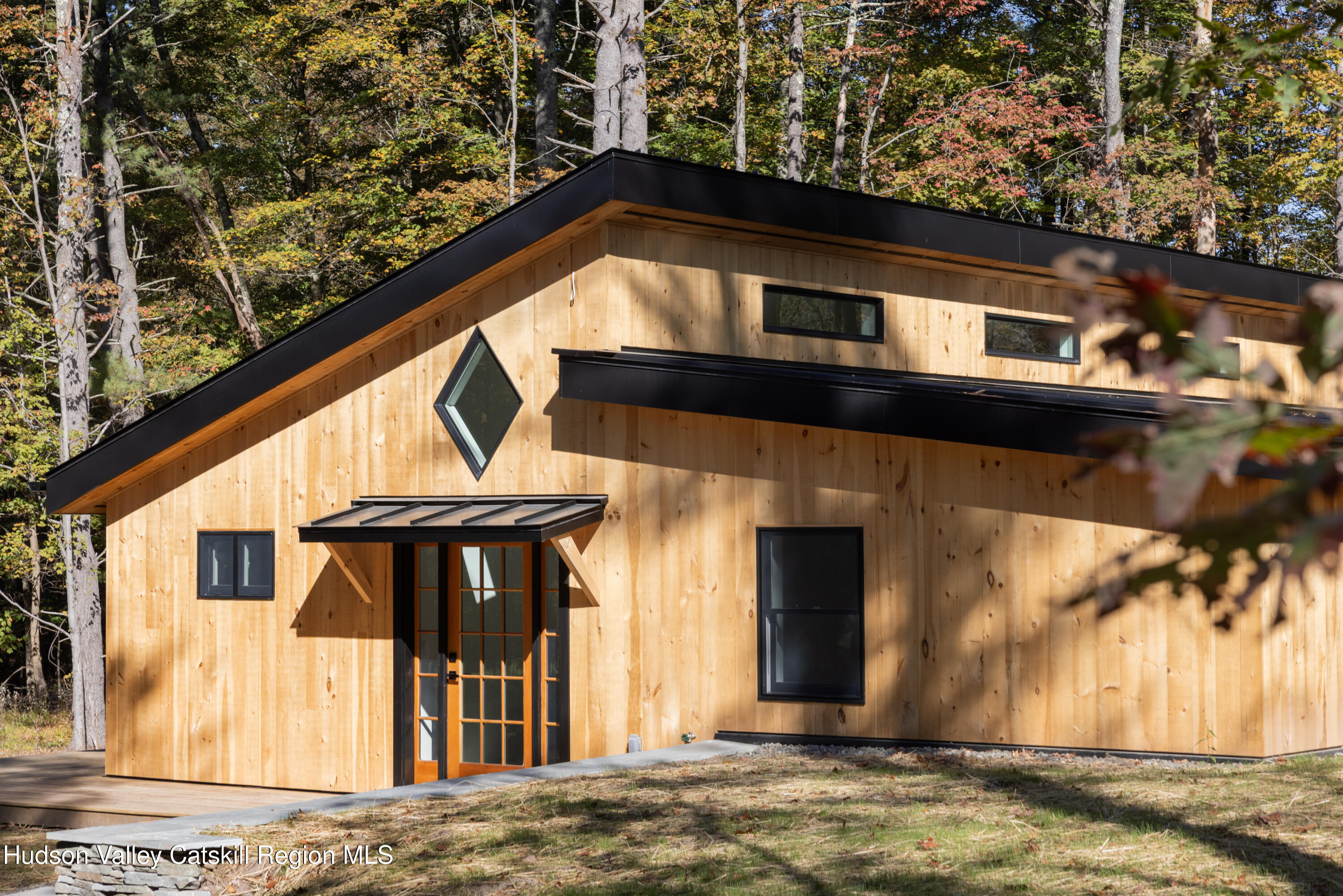 246 South Road Ruby, NY 12475 - Photo 6 of 35 a front view of a house with a yard